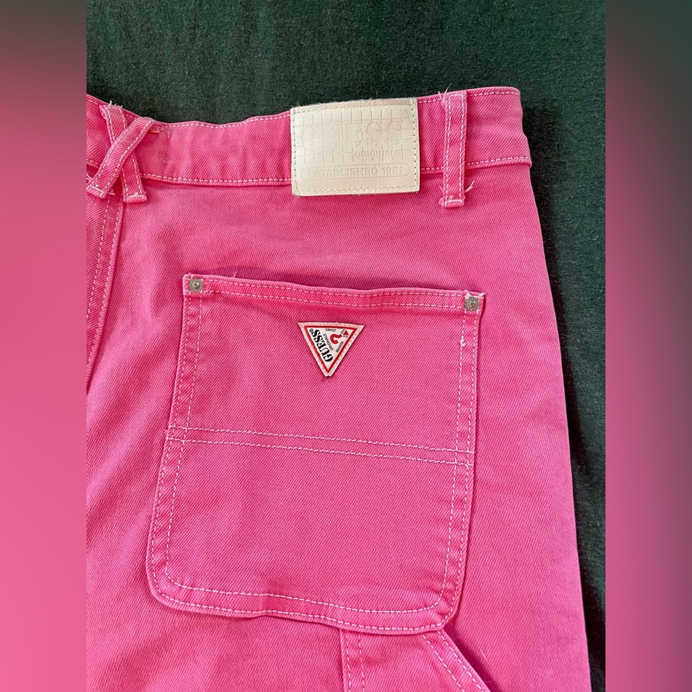 GUESS Originals Candy Pink Carpenter Jean